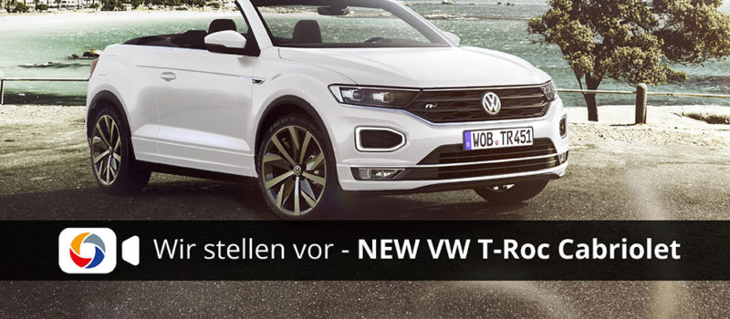 Das Neue VW T-Roc Cabriolet